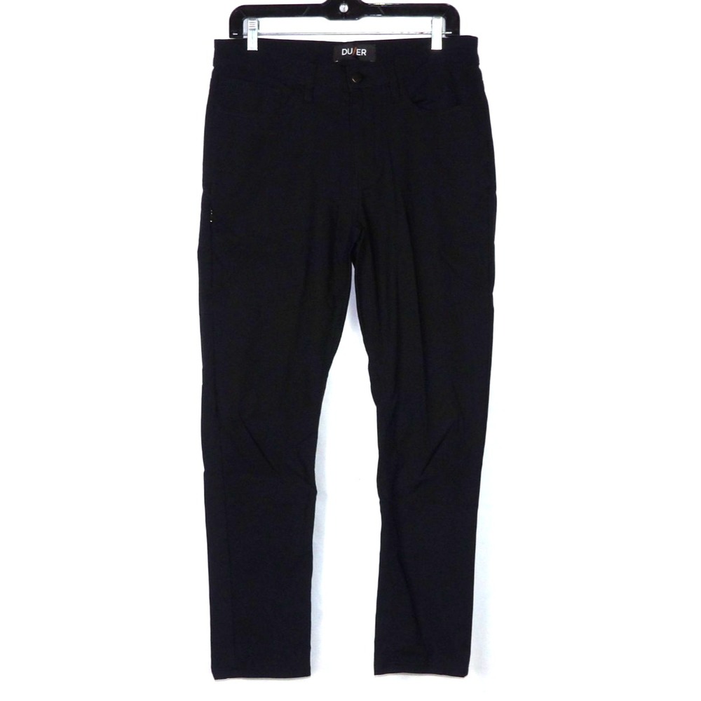 DU/ER Dark Blue Slim Fit Stretch 5 Pocket Chino Golf Pants Men's 32 X 30